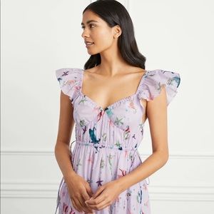 Lucia Dress in sea creatures print